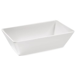 Fuente rectangular honda de melamina Sharing