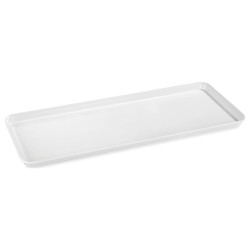 Bandeja de exposición rectangular de melamina Life