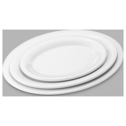 Plato ovalado de melamina Complet Table