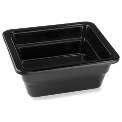 Cubeta GN 1/6 de melamina negra Classic Black