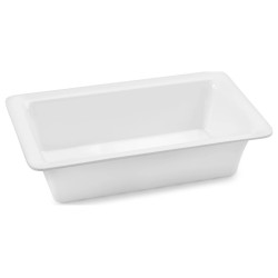 Cubeta GN 1/3 de melamina blanca Slim