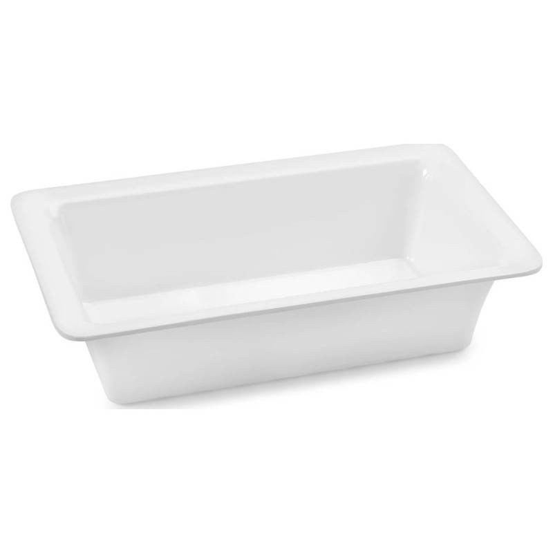 Cubeta GN 1/3 de melamina blanca Slim