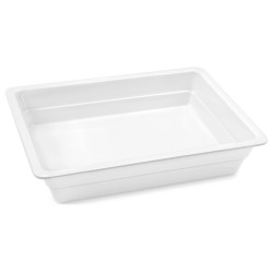Cubeta GN 1/2 de melamina blanca Classic White