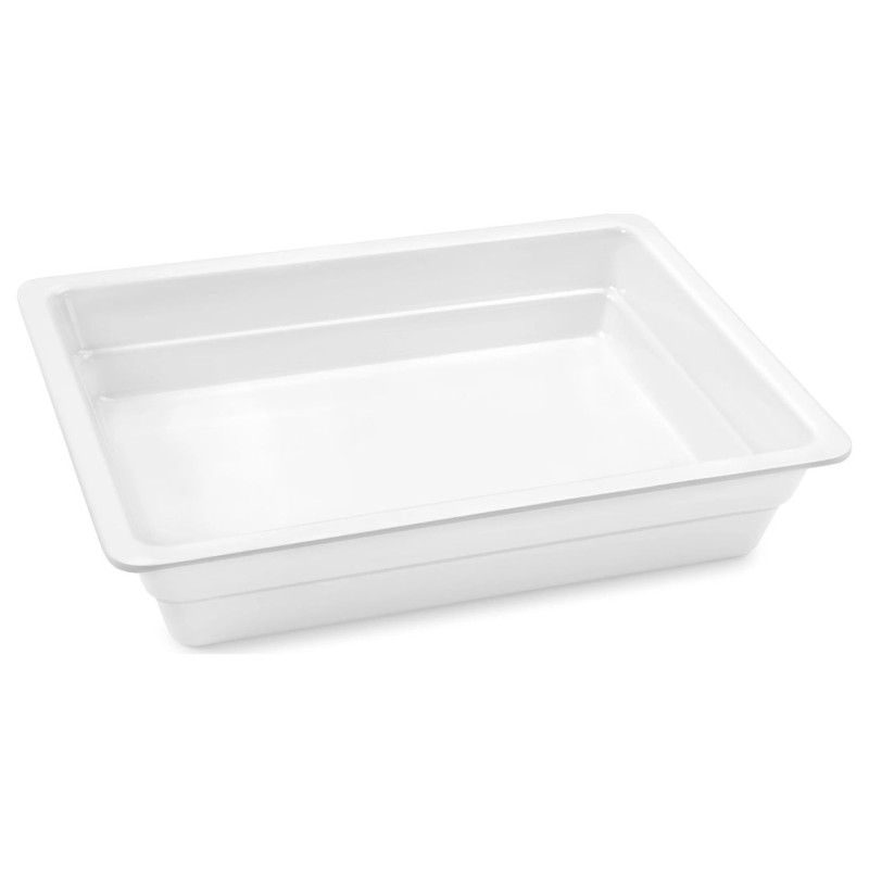 Cubeta GN 1/2 de melamina blanca Classic White