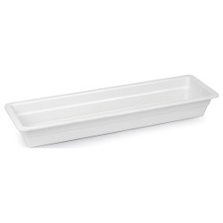 Cubeta GN 2/4 de melamina blanca Classic White