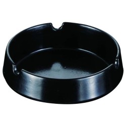 Cenicero cónico de melamina negra