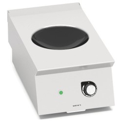 Wok de inducción industrial 5 kW de sobremesa Berto's S700