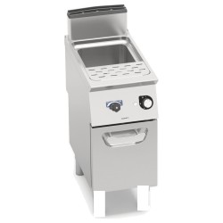 Cuece pastas a gas industrial 30 litros con mueble Berto's S700