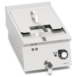 Freidora industrial eléctrica 10 litros de sobremesa Berto's S700