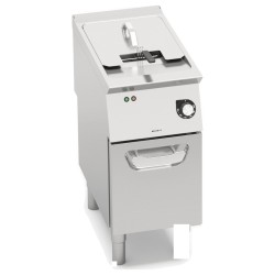 Freidora industrial eléctrica 10 litros con mueble Berto's S700