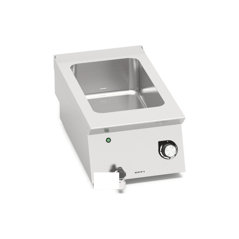 Baño maría eléctrico GN 1/1 de sobremesa Berto's S700