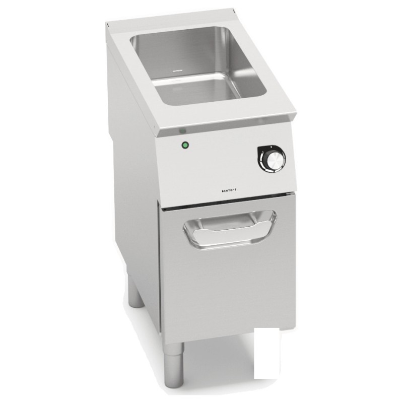 Baño maría eléctrico GN 1/1 con mueble Berto's S700