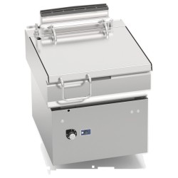 Sartén basculante a gas industrial 80 litros con elevación motorizada Berto's LX900 Top