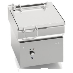 Sartén basculante eléctrica industrial 80 litros con elevación motorizada Berto's LX900 Top