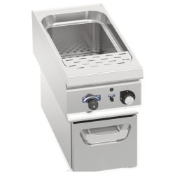 Cuece pastas eléctrico industrial 40 litros de sobremesa Berto's LX900 Top