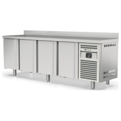 Mesa refrigerada Snack con fregadero MRSF-250 de 4 puertas