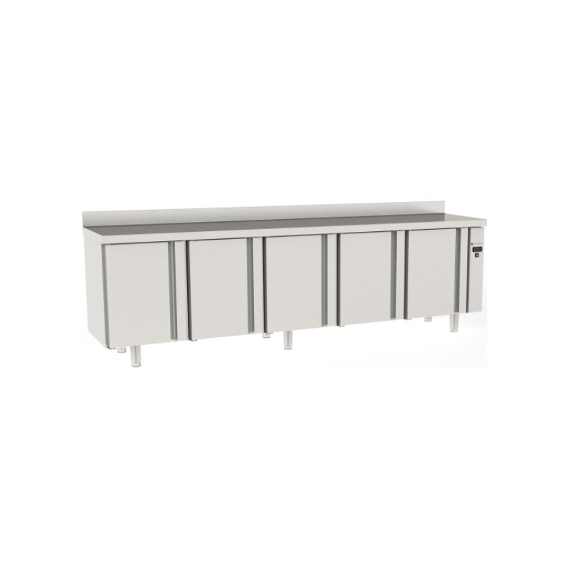 Mesa refrigerada Snack MRSP-270 para unidad remota con 5 puertas