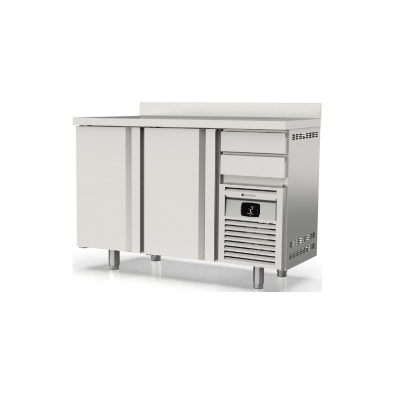 Mesa refrigerada frente mostrador FMR-150 de 2 puertas