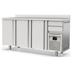 Mesa refrigerada frente mostrador FMR-200 de 3 puertas