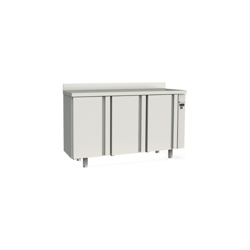 Mesa refrigerada frente mostrador FMRP-170 para unidad remota con 3 puertas