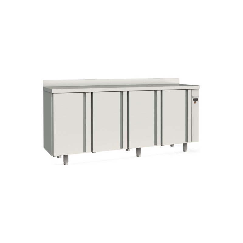 Mesa refrigerada frente mostrador FMRP-220 para unidad remota con 4 puertas