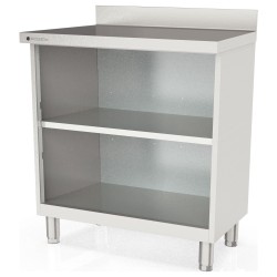 Estantería frente mostrador EFM60-100 de 990 mm y fondo 600 con 1 estante