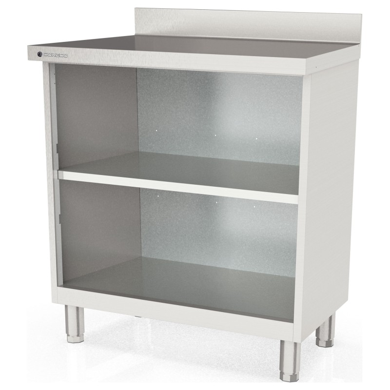 Estantería frente mostrador EFM60-100 de 990 mm y fondo 600 con 1 estante