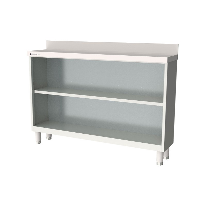 Estantería frente mostrador EFM35-150 de 1495 mm y fondo 350 con 1 estante