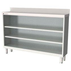 Estantería frente mostrador EFM35-150-2 de 1495 mm y fondo 350 con 2 estantes