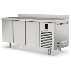 Mesa refrigerada GN 1/1 alta eficiencia HMRG-200 de 3 puertas
