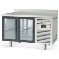Mesa refrigerada GN 1/1 MRGV-150 con 2 puertas de cristal