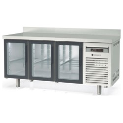 Mesa de congelación GN 1/1 MCGV-200 con 3 puertas de cristal