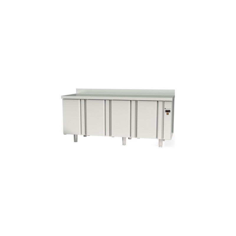 Mesa de congelación GN 1/1 MCGP-220 para unidad remota con 4 puertas