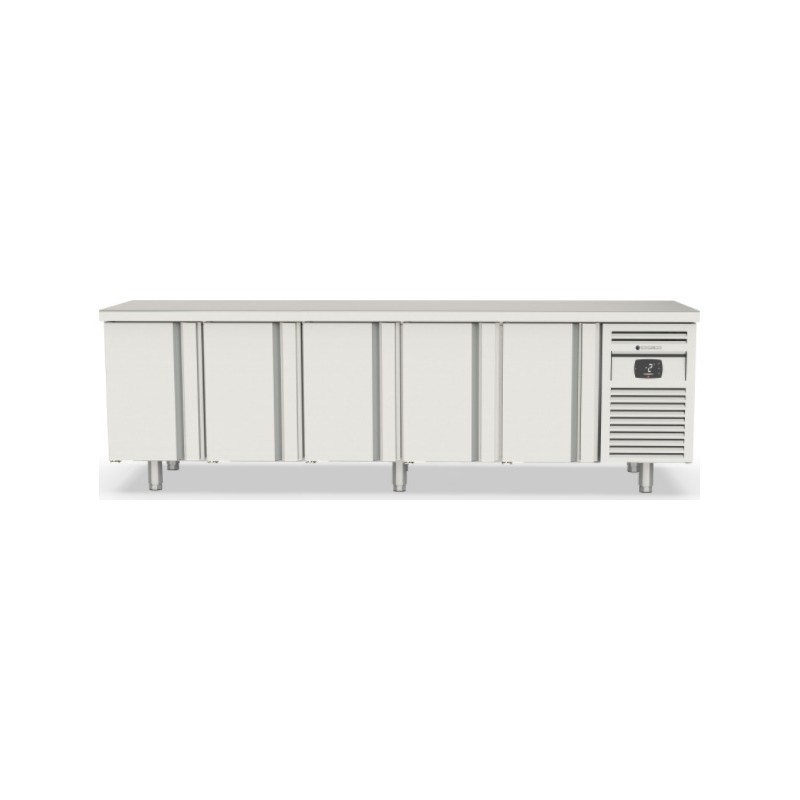 Mesa refrigerada central GN 1/1 MFCG-300 de 5 puertas por cara