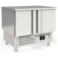 Mesa refrigerada compacta GN 1/1 MF-100 de 2 puertas