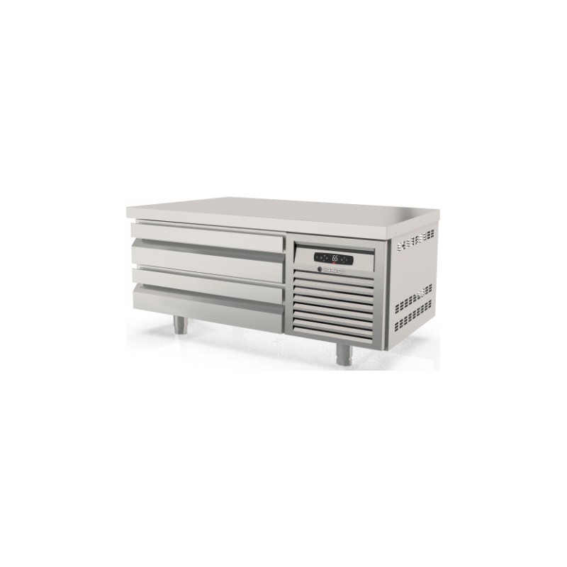 Mesa refrigerada bajo cocina KBR-47 con cajoneras GN 1/1