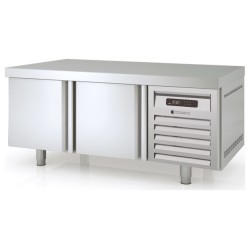 Mesa refrigerada bajo cocina GN 1/1 MFB-135 de 2 puertas
