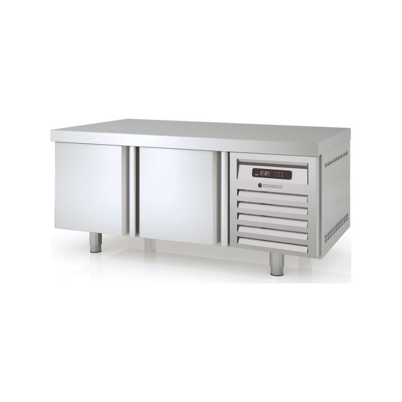 Mesa refrigerada bajo cocina GN 1/1 MFB-135 de 2 puertas