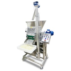 Máquina para hacer ñoquis industrial de 12 orificios. Producción de 400 a 600 Kg/h