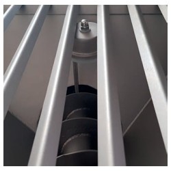 Bomba de trasiego monotornillo con tolva Gamma M300 7,5 kW - 30.000 kg/h