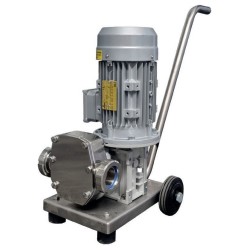 Bomba de lóbulos inox para dosificación de líquidos PL60 0,75 kW - 700 l/h