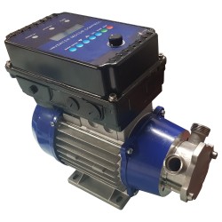 Bomba de trasiego de rodete flexible Euro 20 trifásica con carro e inverter electrónico - 250-1.600 l/h