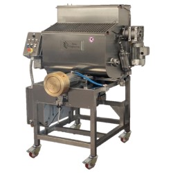 Extrusora de pasta fresca industrial con doble amasadora