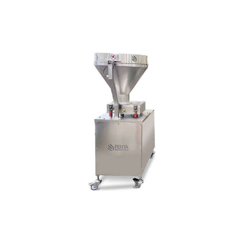 Bomba de lóbulos para rellenos de pasta fresca con tolva de gran capacidad PLB