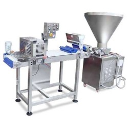Bomba de lóbulos para rellenos de pasta fresca con tolva de gran capacidad PLB