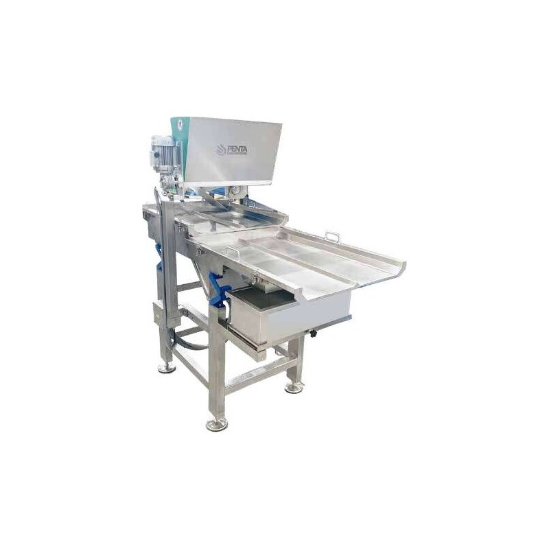 Distribuidor vibratorio para pasta fresca y ñoquis con recogida de harina
