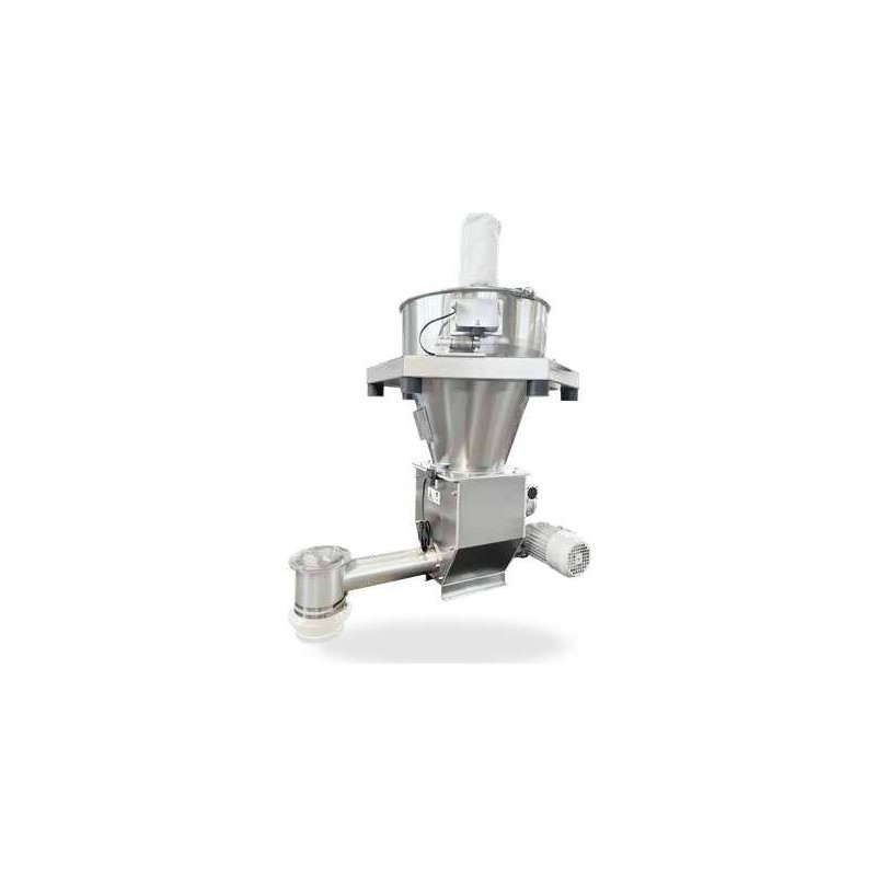 Dosificador volumétrico neumático o gravimétrico para rellenos compactos