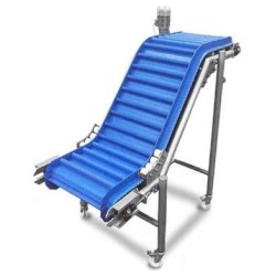 Cintas transportadoras para líneas de pasta: lineales, elevadoras, curvas y retráctiles