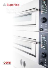 Catálogo PDF - Horno OEM Supertop 635L/1 Touch 6 pizzas de 35 Ø