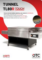 Catálogo PDF - Horno OEM Tunnel TL 80 R eléctrico estático con cinta de piedra refractaria de 80